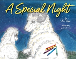 A Special Night: a Christmas coloring book 1954798105 Book Cover