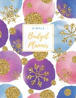 Simple Budget Planner: 12 Month Budget Planner Money Saving Challenge Monthly Bill Tracker Simple Budget Tracker Expense Tracker Happy Planner Notebook Monthly Money Goals Tracker 1697573339 Book Cover