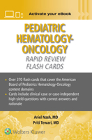 Pediatric Hematology-Oncology Rapid Review Flash Cards Print + eBook with Multimedia 1975260333 Book Cover