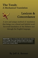 The Torah: A Mechanical Translation - Lexicon and Concordance 1638680124 Book Cover