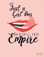 Just a girl boss building her empire 2020-2024 Planner: 5 years worth organisation, 60 months, mind maps for every 6 months, contacts and birth day ... to remind you to stay right on the path! 165728185X Book Cover