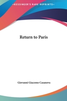 Return to Paris 1161450599 Book Cover