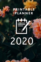 2020 planner: planner monthly and weekly whit goals, Budget, Sales (gift for christmas and new year) +calandar views 1675272867 Book Cover