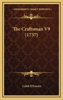 The Craftsman V9 1160712654 Book Cover