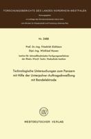 Technologische Untersuchungen Zum Panzern Mit Hilfe Der Unterpulver-Auftragschweissung Mit Bandelektrode 3531024884 Book Cover