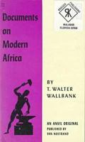 Documents on Modern Africa 0442000723 Book Cover