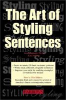 The Art of Styling Sentences 0764121812 Book Cover