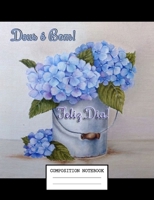 Composition Notebook: Flowers School Supplies Notebooks and Journals 7.44 x 9.69 in 110 pages 1692167588 Book Cover