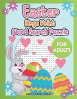 Easter Large Print Word Search Puzzle for Adults: Hours of Fun this Easter with this Word Search Book B08ZBJFXXK Book Cover