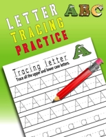 Letter Tracing Practice: Alphabet Handwriting Practice workbook for kids with Pen Control, Line Tracing, Letters (Kids coloring activity books) B08BW8M134 Book Cover