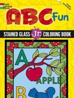 ABC Fun Stained Glass Jr. Coloring Book 0486498751 Book Cover