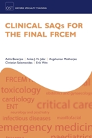 Clinical Saqs for the Final Frcem 0198814674 Book Cover