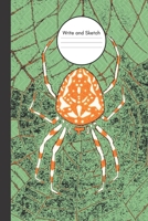 Write and Sketch: Draw and write mixed paper journal with half lined, half blank and full wide rule pages 1692540394 Book Cover