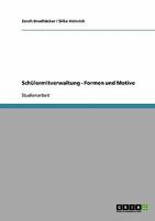 Sch�lermitverwaltung - Formen und Motive 3638861317 Book Cover