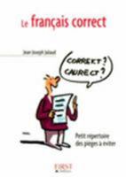 Le Petit livre de Français correct Ed 2009 2754010858 Book Cover