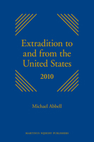 Extradition to and from the United States 2010 9004179550 Book Cover