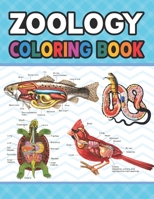 Zoology Coloring Book: Learn The Zoology & Enhance Your Practice. Animal Anatomy and Veterinary Anatomy Coloring Book. Dog Cat Horse Frog Bird Anatomy ... Handbook of Zoology Students & Teachers. B08R1GQF5F Book Cover