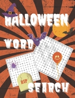Halloween Word Search: Happy Halloween Activity Book. Word Find Puzzle Books for Adults. Activities and Games for Adults. Easy to Medium Levels. B08HBMGYNG Book Cover