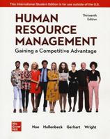 ISE Human Resource Management: Gaining a Competitive Advantage 1265064016 Book Cover