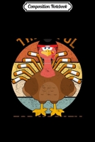 Composition Notebook: Game Vintage Thankful For Hockey Turkey Player Thanksgiving Long Sleeve Journal/Notebook Blank Lined Ruled 6x9 100 Pages 170645225X Book Cover