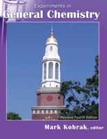 Experiments in General Chemistry 0757580424 Book Cover