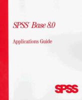 SPSS Base 8.0 Applications Guide 0136879497 Book Cover