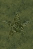 Book of Shadows: Green Leather Dragon Pentagram 1530504252 Book Cover