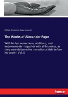 The Works of Alexander Pope 3337100759 Book Cover