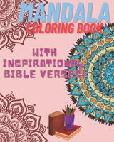 Mandala Coloring book with Inspirational Bible Verses: Christian Coloring book for all ages B0CCCHQ31C Book Cover