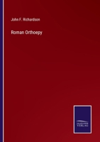 Roman Orthoepy 3375142161 Book Cover