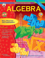 Algebra: Skill Practice and Assessment for Middle/High School 0887249353 Book Cover