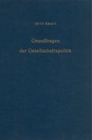 Grundfragen Der Gesellschaftspolitik 3428008383 Book Cover