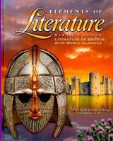 Elements of Literature: Sixth Course Literature of Britain With World Classics 0030520673 Book Cover