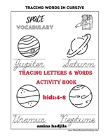 TRACING LETTERS &WORDS ACTIVITY BOOK: practice book with sight words for preschoolers and kids ages 4-8 B08JVKGT1N Book Cover