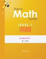 Early Math Tutor: Level-1: Numbers 0-20 166988001X Book Cover
