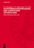 Stoffübergangsprozesse Der Chemischen Technologie: (Systeme Mit Einer Festen Phase) 3112711009 Book Cover