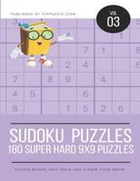 Sudoku Puzzles - 180 Super Hard 9x9 Puzzles 1731583834 Book Cover