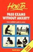 Pass Exams Without Anxiety 8172246749 Book Cover