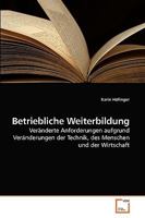 Betriebliche Weiterbildung 3639104978 Book Cover