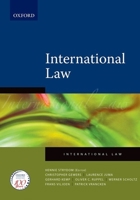 International Law 0199050155 Book Cover