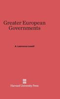 Greater European Governments 1164661698 Book Cover