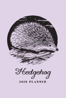 Hedgehog Planner 2020 - Cute Hedgehog Art: Daily, Weekly & Monthly Calendar Diary 1670973433 Book Cover