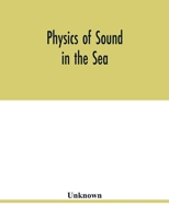 Physics of sound in the sea 9354019242 Book Cover