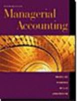 Managerial Accounting 039592099X Book Cover