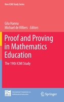 Proof and Proving in Mathematics Education: The 19th ICMI Study 9401780668 Book Cover