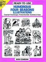 Ready-to-Use Humorous Four Seasons Illustrations 0486266567 Book Cover