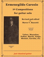 Ermenegildo Carosio - 25 Compositions for Guitar Solo 1547012412 Book Cover