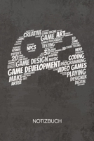 NOTIZBUCH A5 Dotted: Spiele Entwickler Notizheft GEPUNKTET 120 Seiten - Game Development Notizblock Spieleentwickler Skizzenbuch - Game Design Geschenk f�r Game Designer Entwickler Programmierer 1710291087 Book Cover