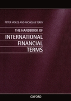 The Handbook of International Financial Terms 0198288859 Book Cover