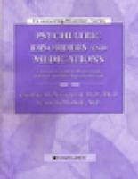 Psychiatric Disorders and Medications: A Reference Guide for Professionals and Their Substance-Dependent Clients 1592850936 Book Cover